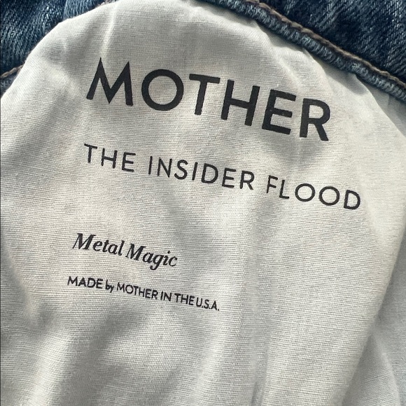 Mother Superior The Insider Flood Jeans in Metal Magic. Size 32 - Picture 11 of 15